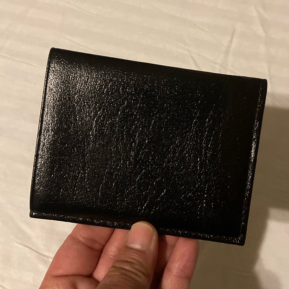 Vintage Genuine Leather Wallet with Original Certificate of Authenticity - Picture 7 of 11